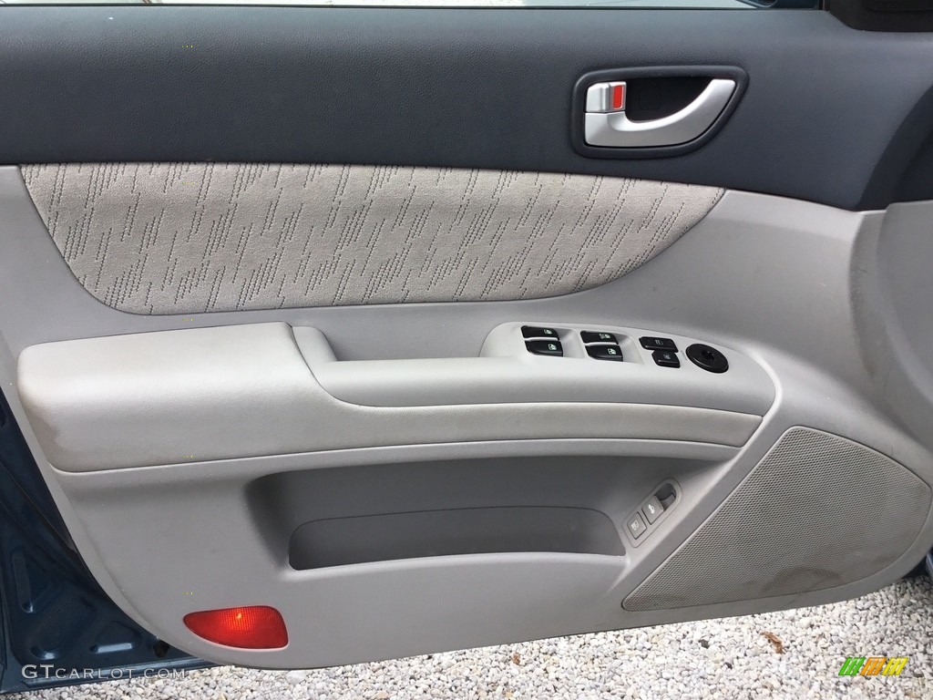 2007 Sonata GLS - Deepwater Blue / Beige photo #7