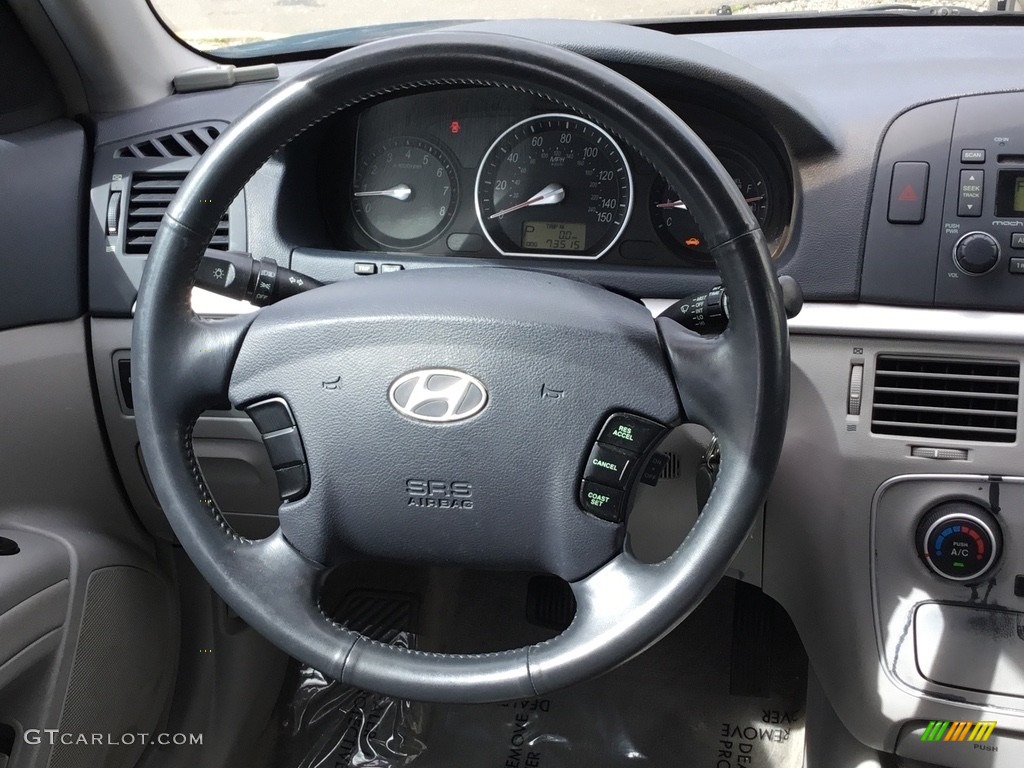 2007 Sonata GLS - Deepwater Blue / Beige photo #16