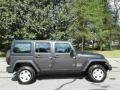 Granite Crystal Metallic 2017 Jeep Wrangler Unlimited Sport 4x4 RHD