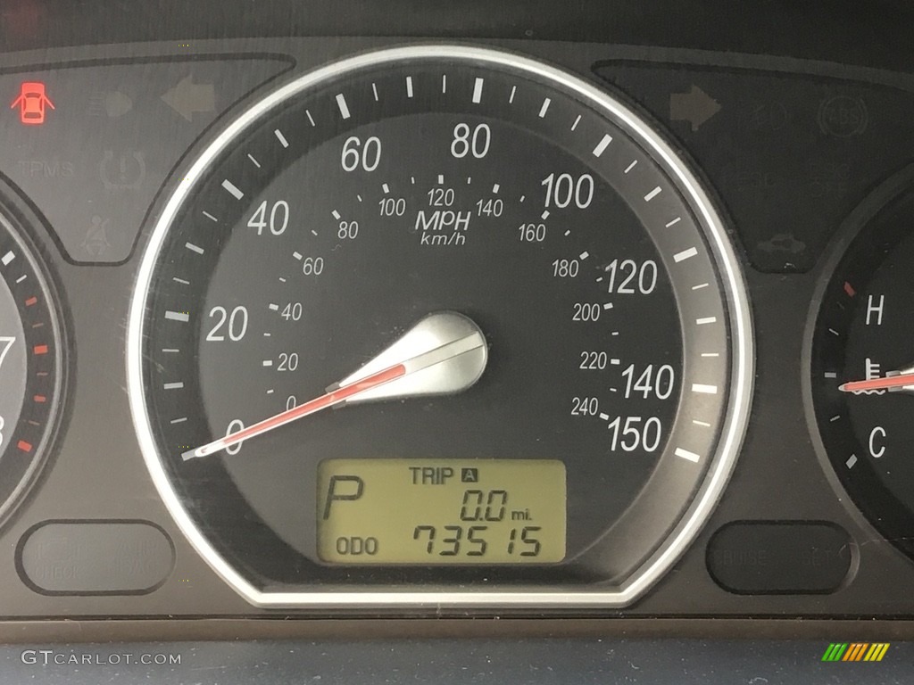 2007 Sonata GLS - Deepwater Blue / Beige photo #18