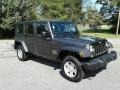 Granite Crystal Metallic - Wrangler Unlimited Sport 4x4 RHD Photo No. 2