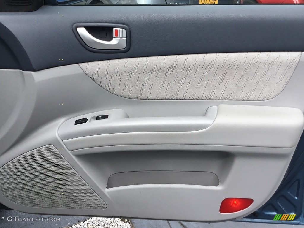 2007 Sonata GLS - Deepwater Blue / Beige photo #23