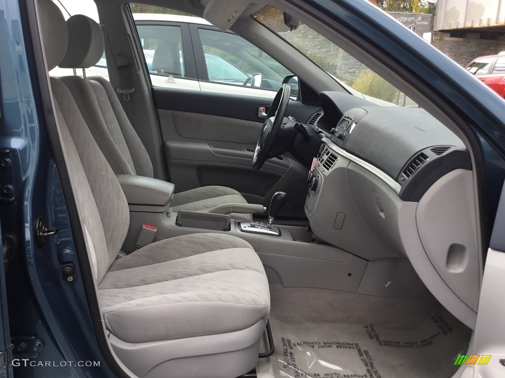 2007 Sonata GLS - Deepwater Blue / Beige photo #24