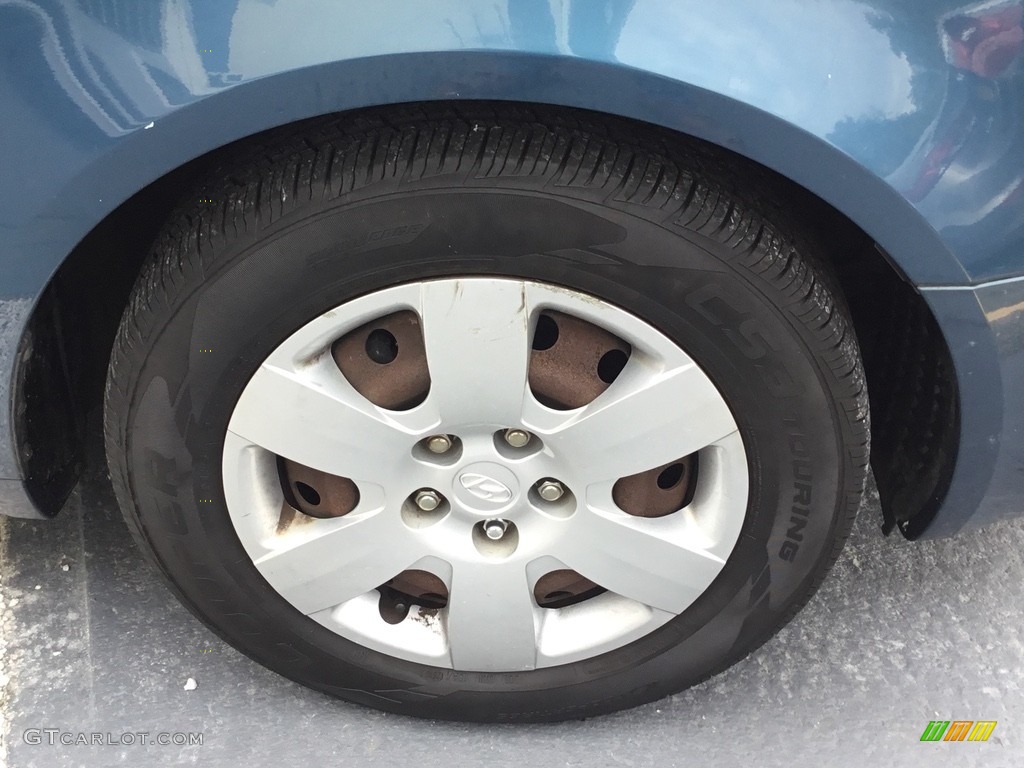 2007 Sonata GLS - Deepwater Blue / Beige photo #26