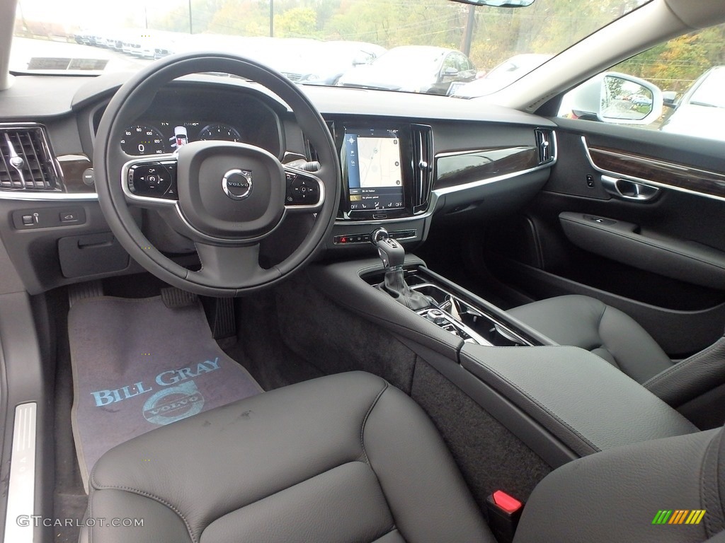 Charcoal Interior 2018 Volvo S90 T5 AWD Momentum Photo #123249373