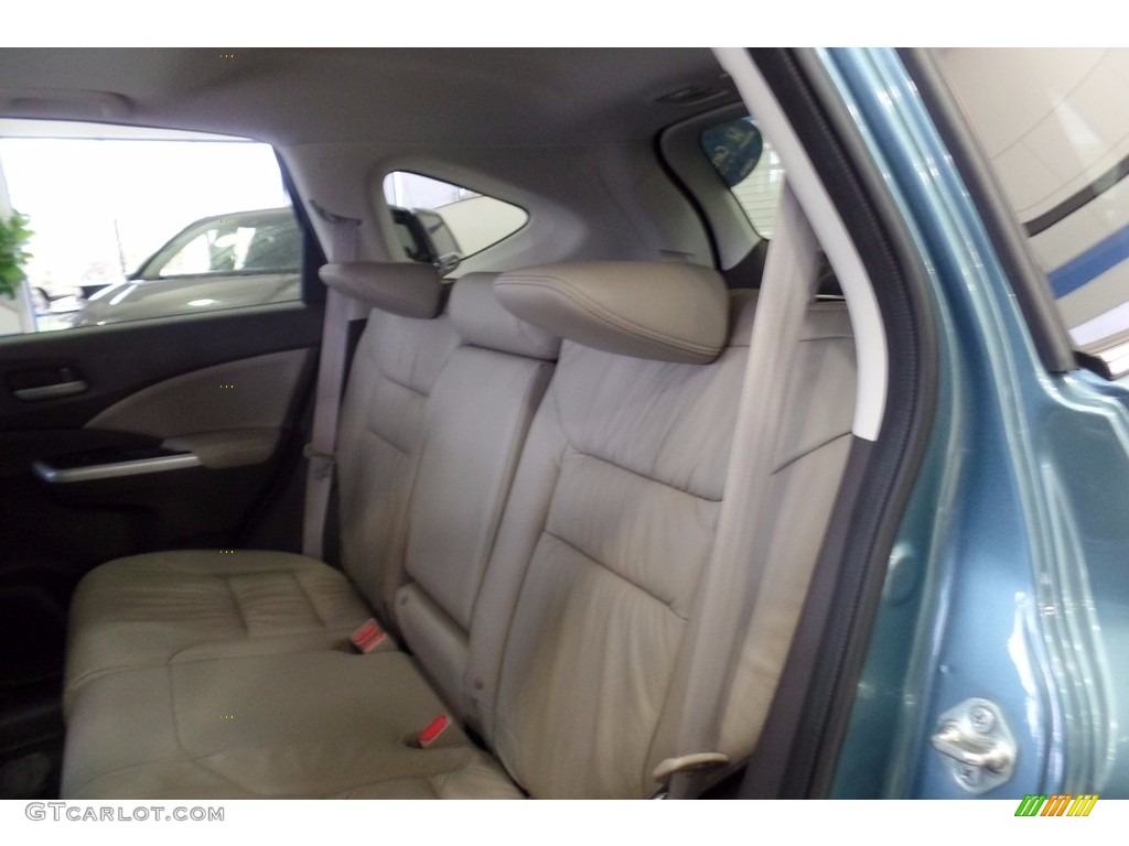 2014 CR-V EX-L AWD - Mountain Air Metallic / Beige photo #16