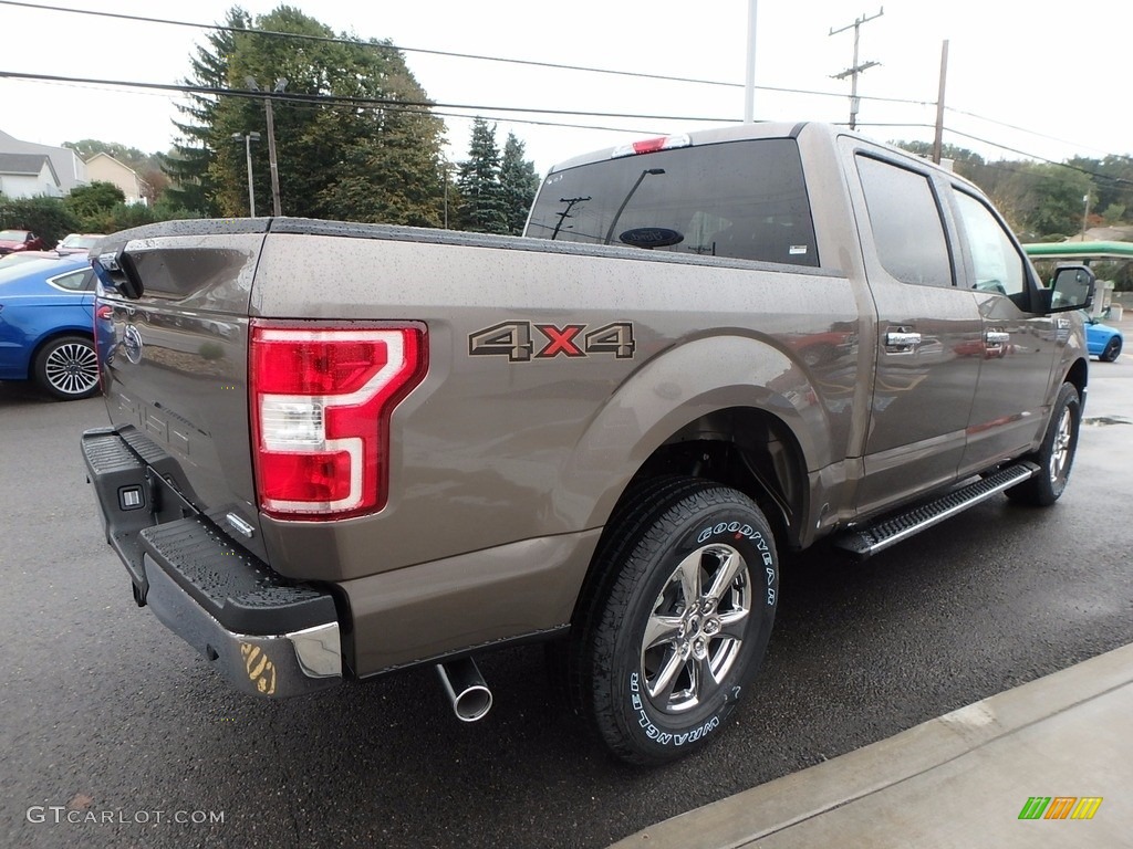 2018 F150 XLT SuperCrew 4x4 - Stone Gray / Earth Gray photo #5