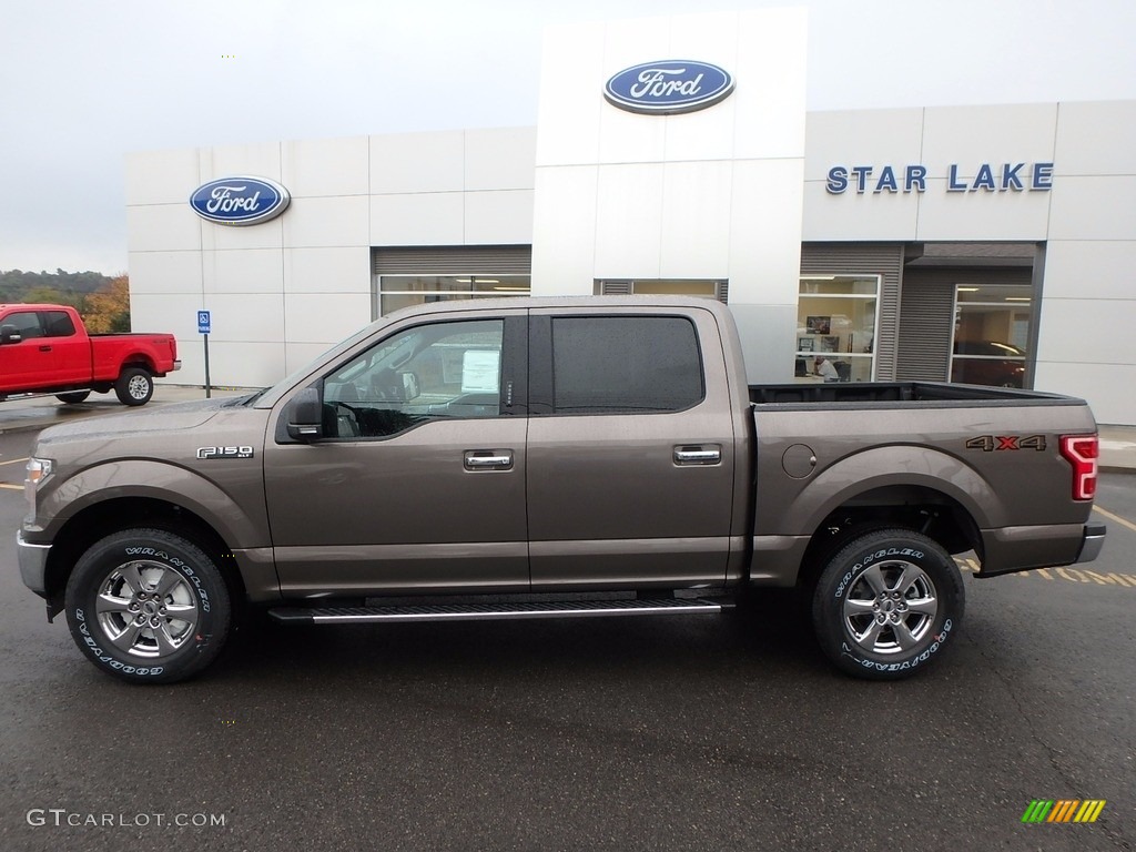 2018 F150 XLT SuperCrew 4x4 - Stone Gray / Earth Gray photo #8