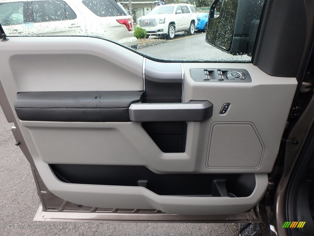 2018 F150 XLT SuperCrew 4x4 - Stone Gray / Earth Gray photo #12