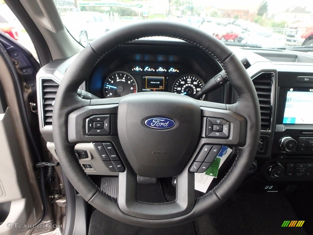 2018 F150 XLT SuperCrew 4x4 - Stone Gray / Earth Gray photo #15