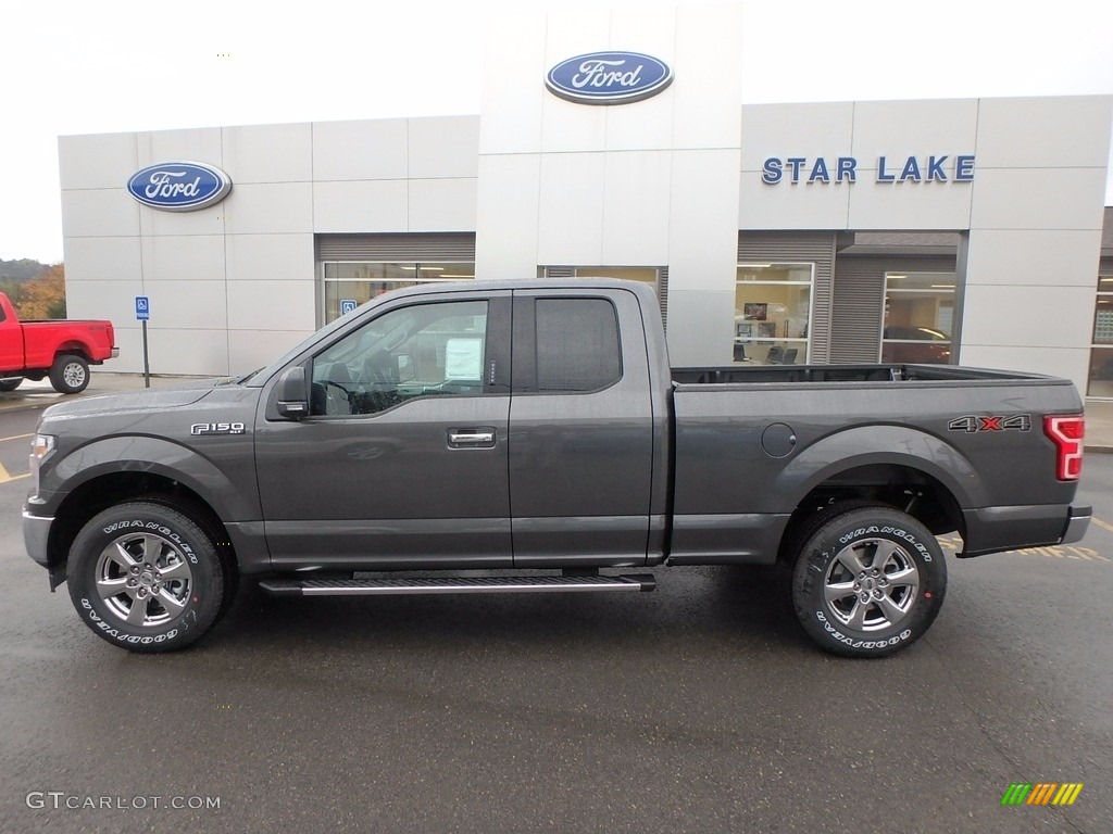 2018 F150 XLT SuperCab 4x4 - Magnetic / Earth Gray photo #8