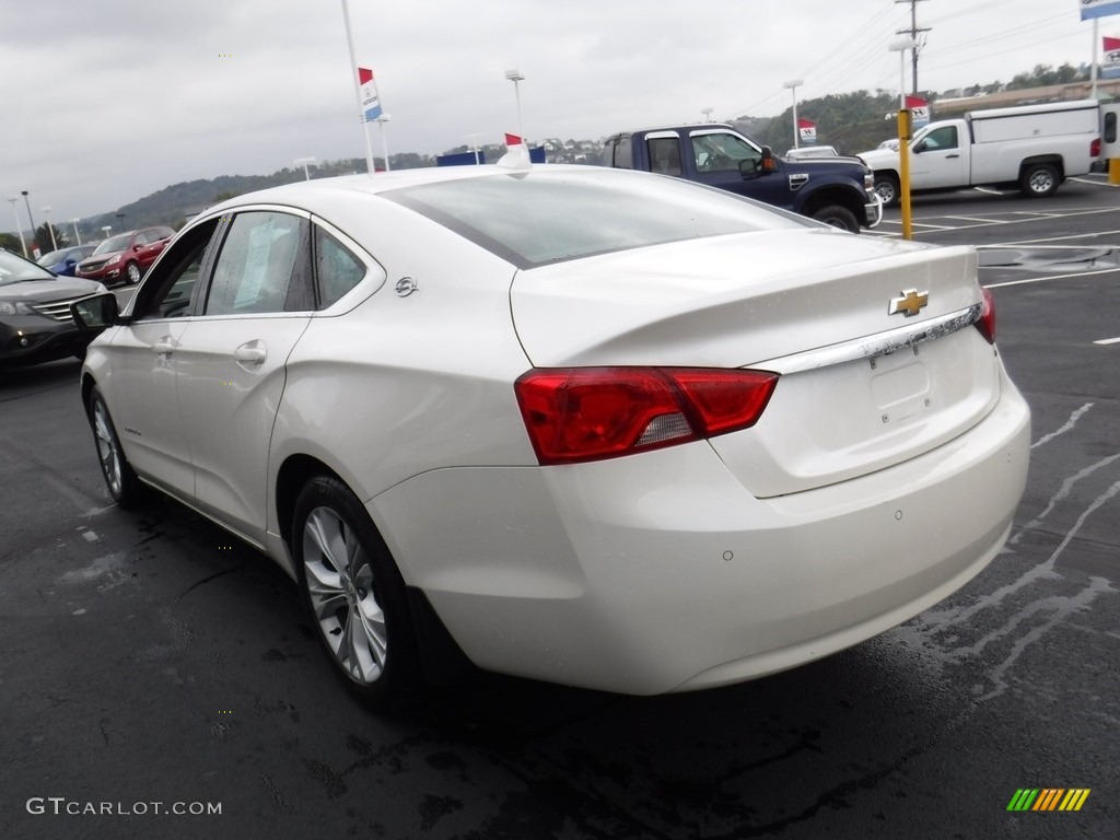 2014 Impala LT - White Diamond Tricoat / Jet Black/Brownstone photo #7