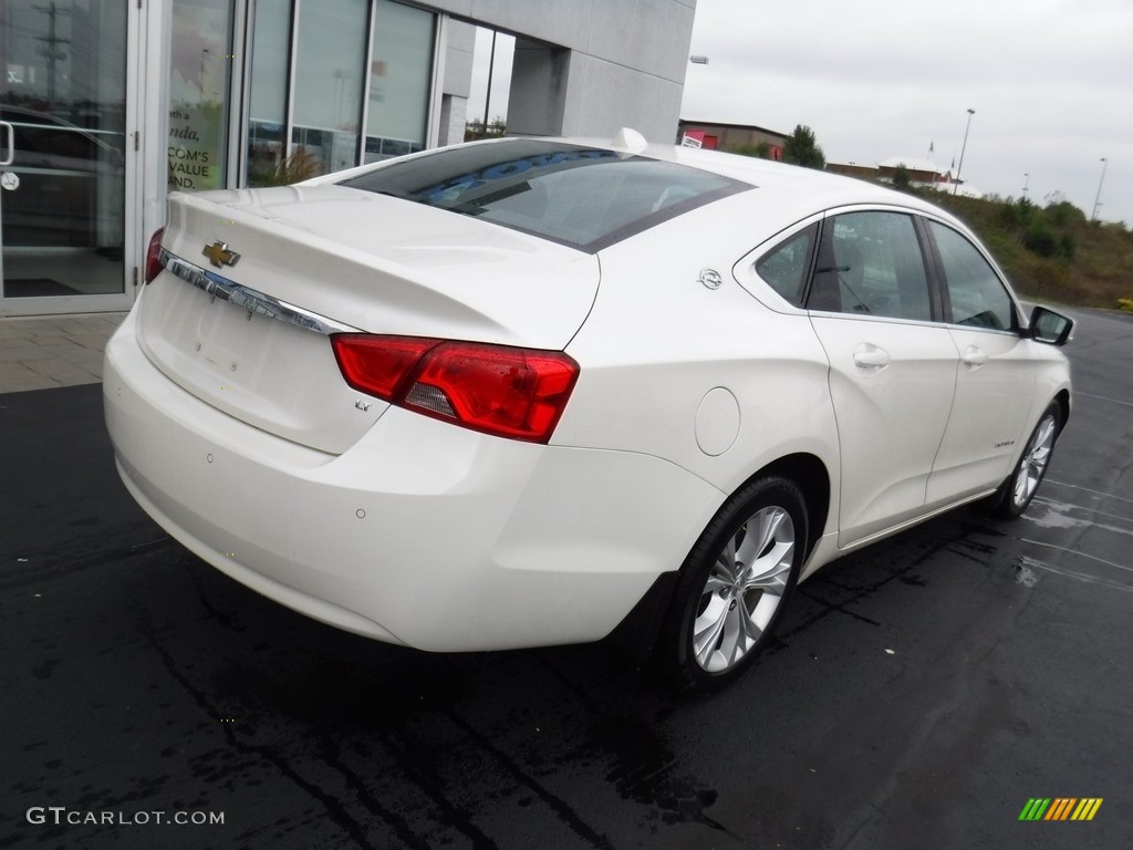 2014 Impala LT - White Diamond Tricoat / Jet Black/Brownstone photo #11