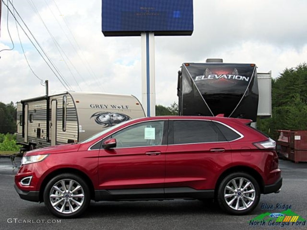 2017 Edge Titanium - Ruby Red Metallic / Ceramic photo #2
