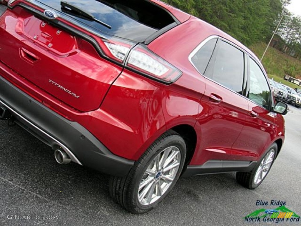 2017 Edge Titanium - Ruby Red Metallic / Ceramic photo #33