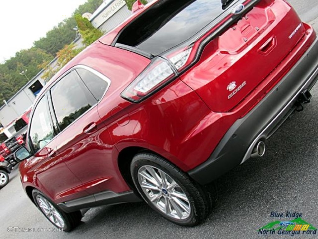 2017 Edge Titanium - Ruby Red Metallic / Ceramic photo #34