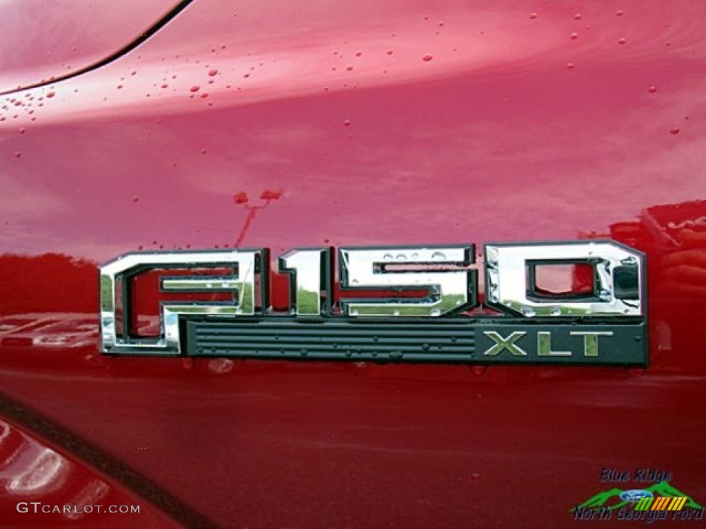 2018 F150 XLT SuperCrew 4x4 - Ruby Red / Earth Gray photo #39