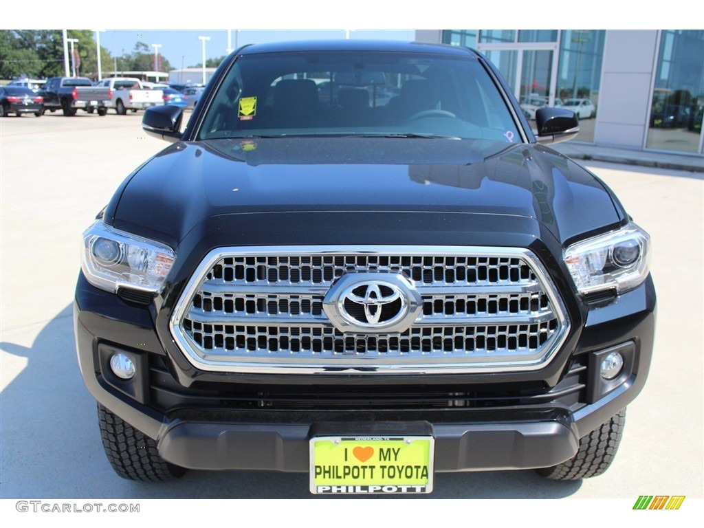 2017 Tacoma TRD Off Road Double Cab 4x4 - Black / TRD Graphite photo #2