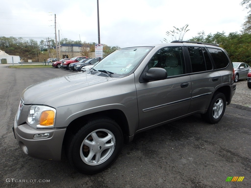 2007 Envoy SLE 4x4 - Steel Gray Metallic / Light Gray photo #1