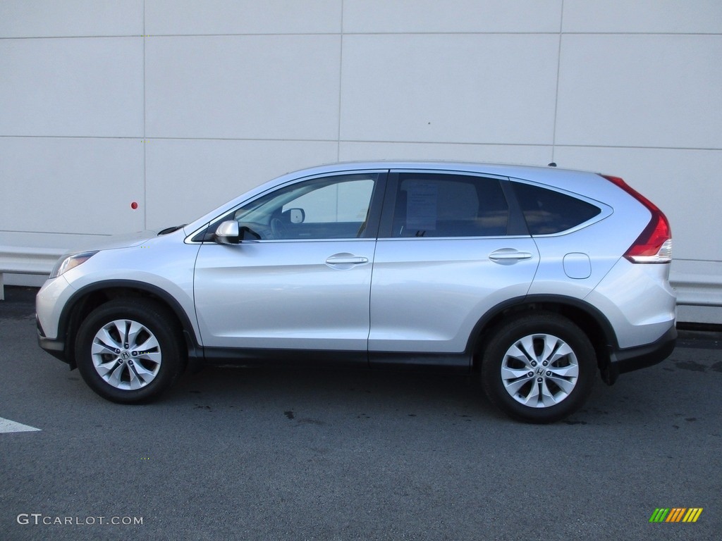 2014 CR-V EX AWD - Alabaster Silver Metallic / Gray photo #2