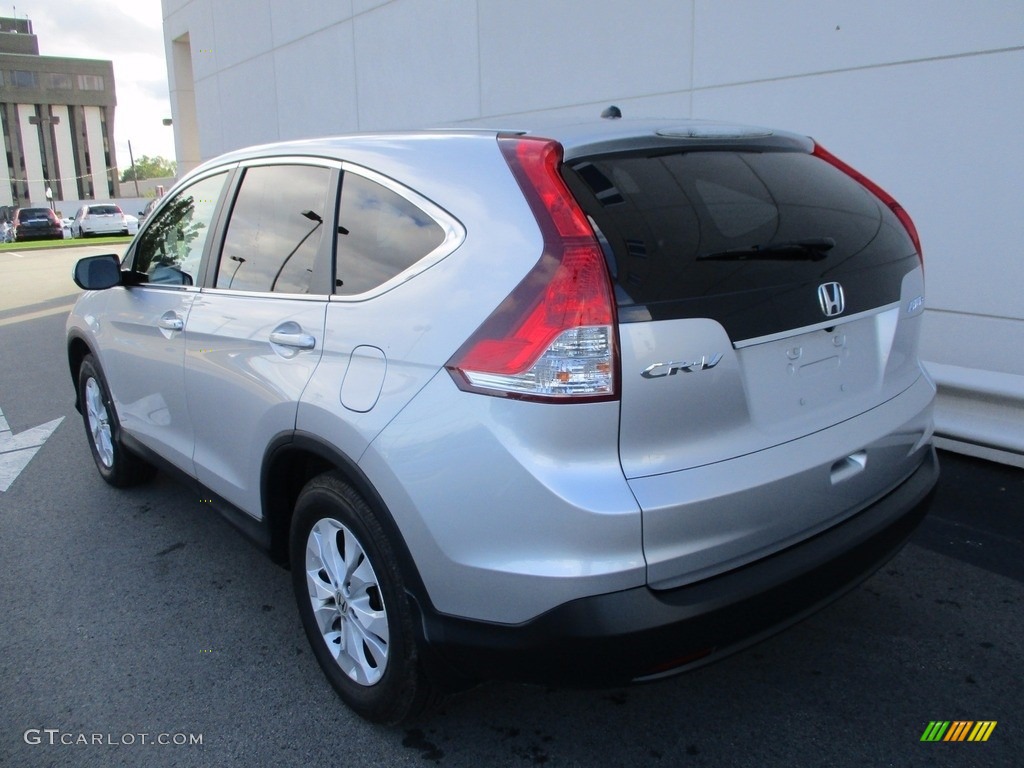 2014 CR-V EX AWD - Alabaster Silver Metallic / Gray photo #3