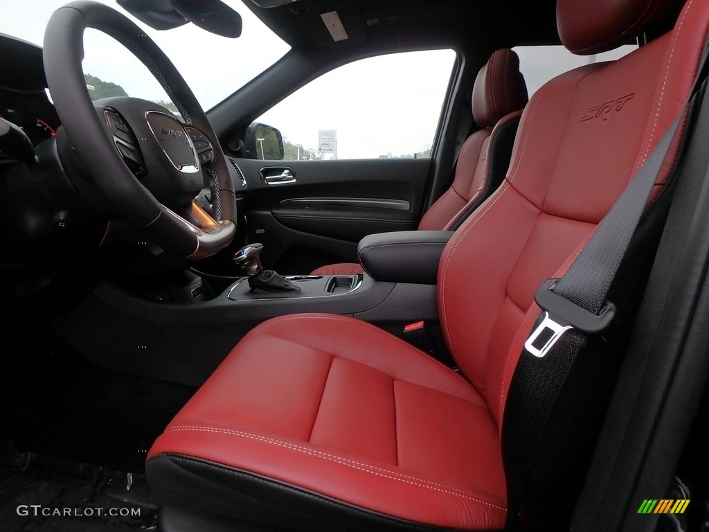 2018 Dodge Durango SRT AWD Front Seat Photo #123256824