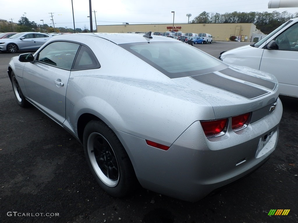 2010 Camaro LS Coupe - Silver Ice Metallic / Black photo #2