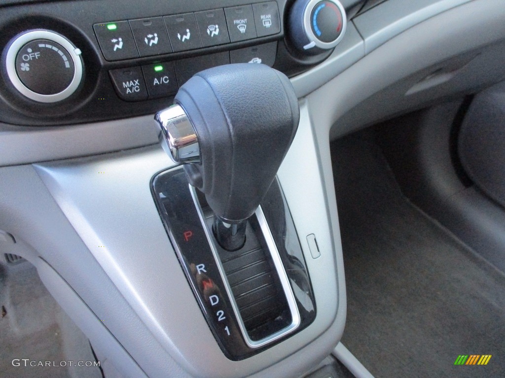 2013 CR-V LX AWD - Alabaster Silver Metallic / Gray photo #13