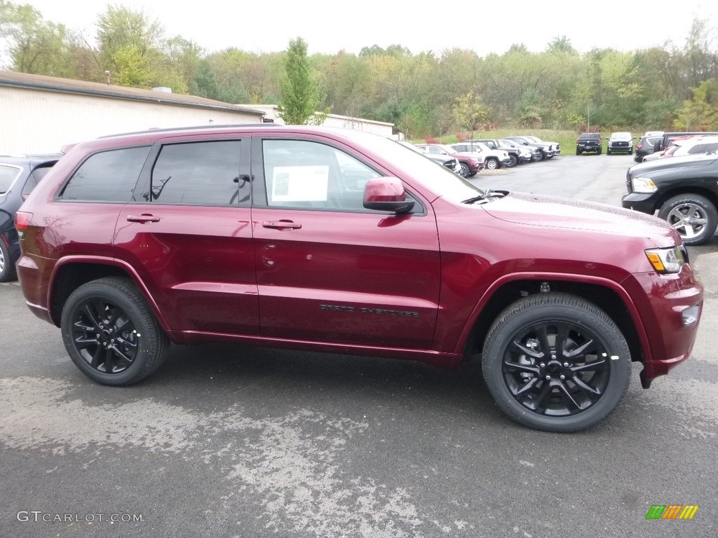 Velvet Red Pearl 2018 Jeep Grand Cherokee Altitude 4x4 Exterior Photo #123259041