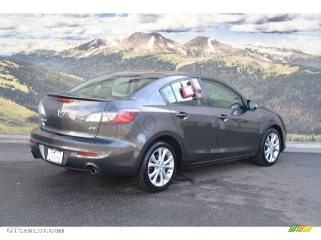 2010 MAZDA3 s Sport 4 Door - Metropolitan Gray Mica / Black photo #3