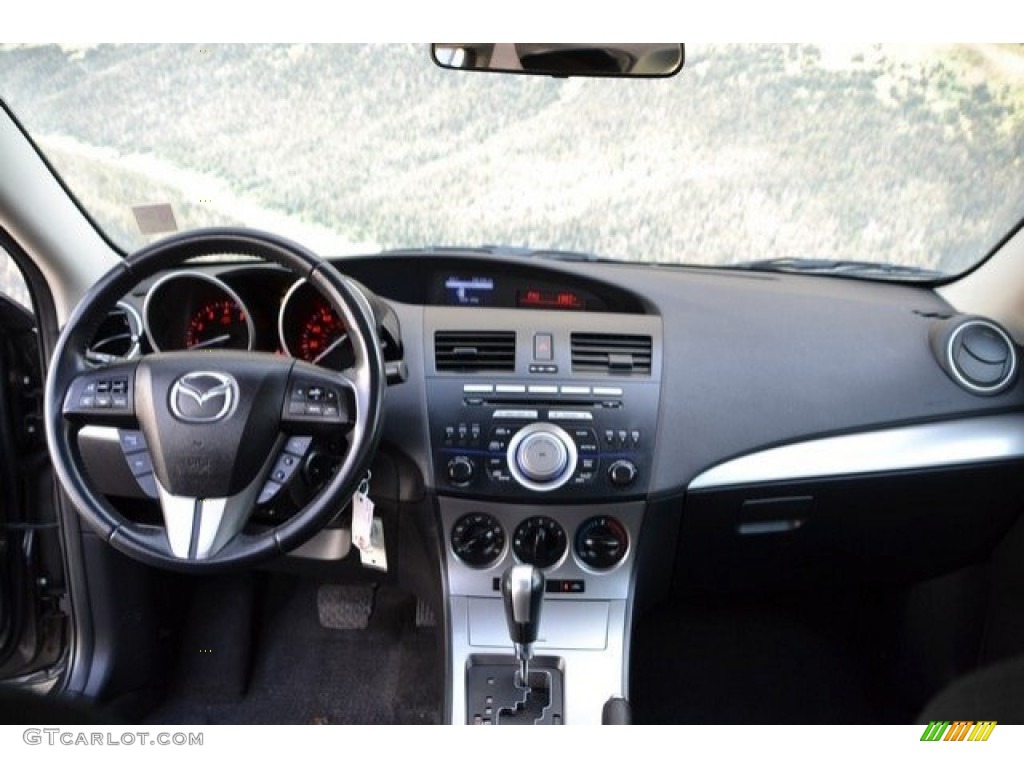 2010 MAZDA3 s Sport 4 Door - Metropolitan Gray Mica / Black photo #13