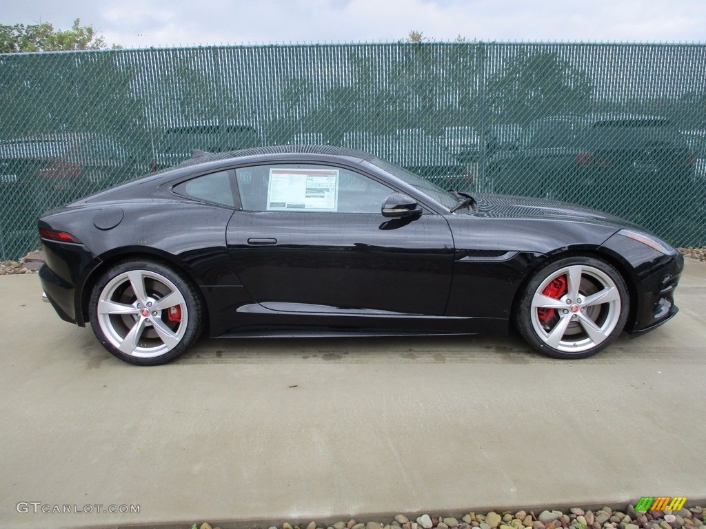 Narvik Black 2018 Jaguar F-Type R Coupe AWD Exterior Photo #123259546