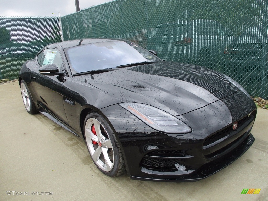 Narvik Black 2018 Jaguar F-Type R Coupe AWD Exterior Photo #123259653