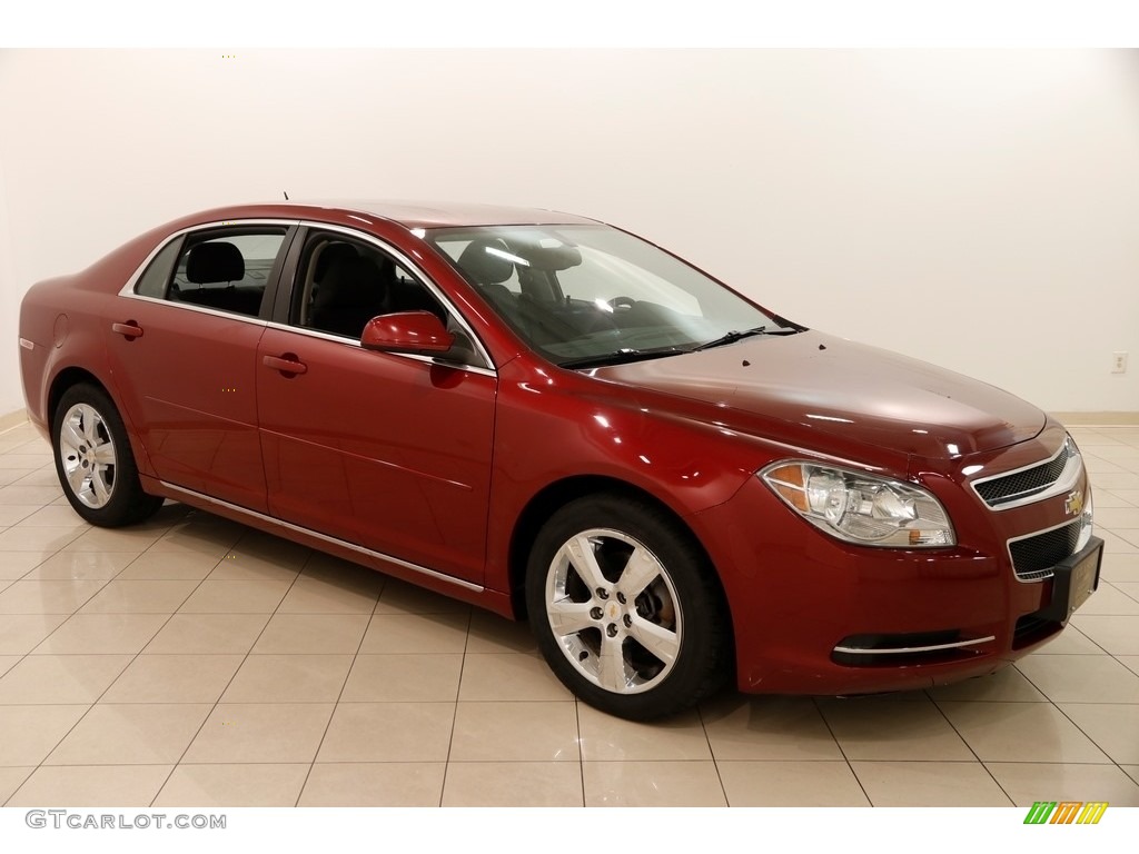 2011 Malibu LT - Red Jewel Tintcoat / Ebony photo #1