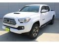 2017 Super White Toyota Tacoma TRD Sport Double Cab 4x4  photo #3