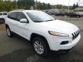 2018 Bright White Jeep Cherokee Latitude 4x4  photo #7