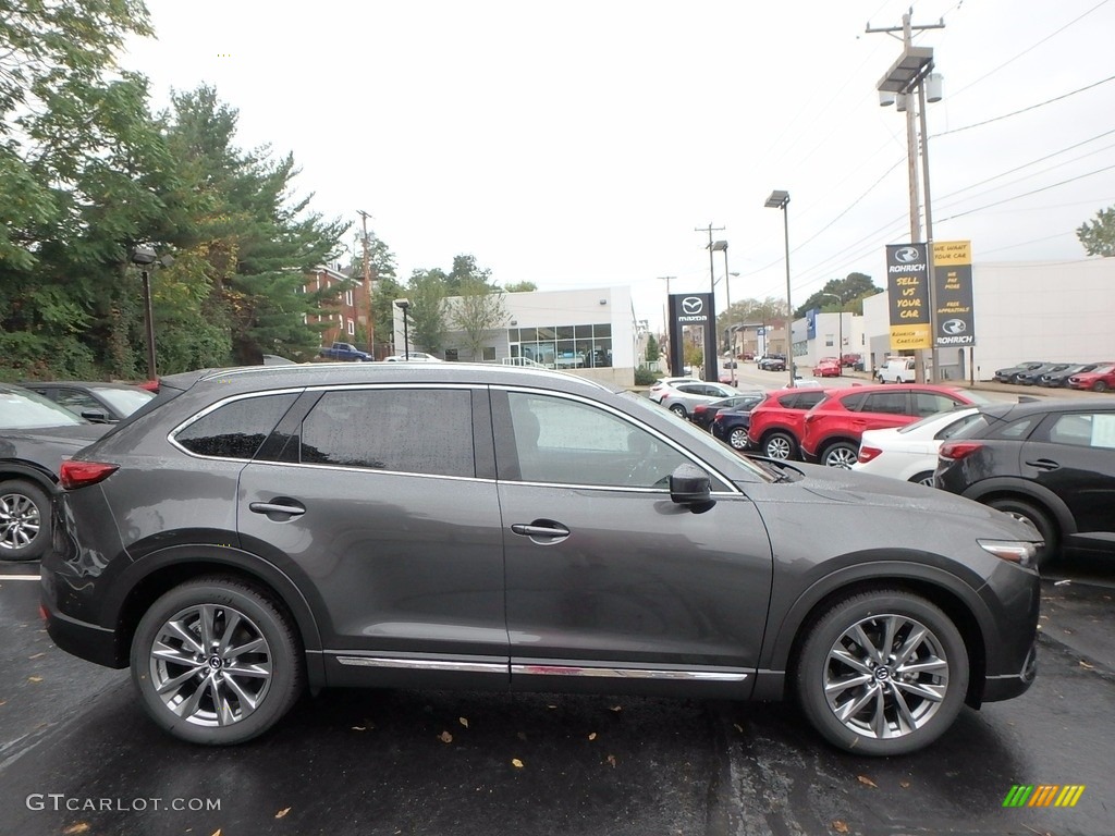 Machine Gray Metallic 2018 Mazda CX-9 Signature AWD Exterior Photo #123261804