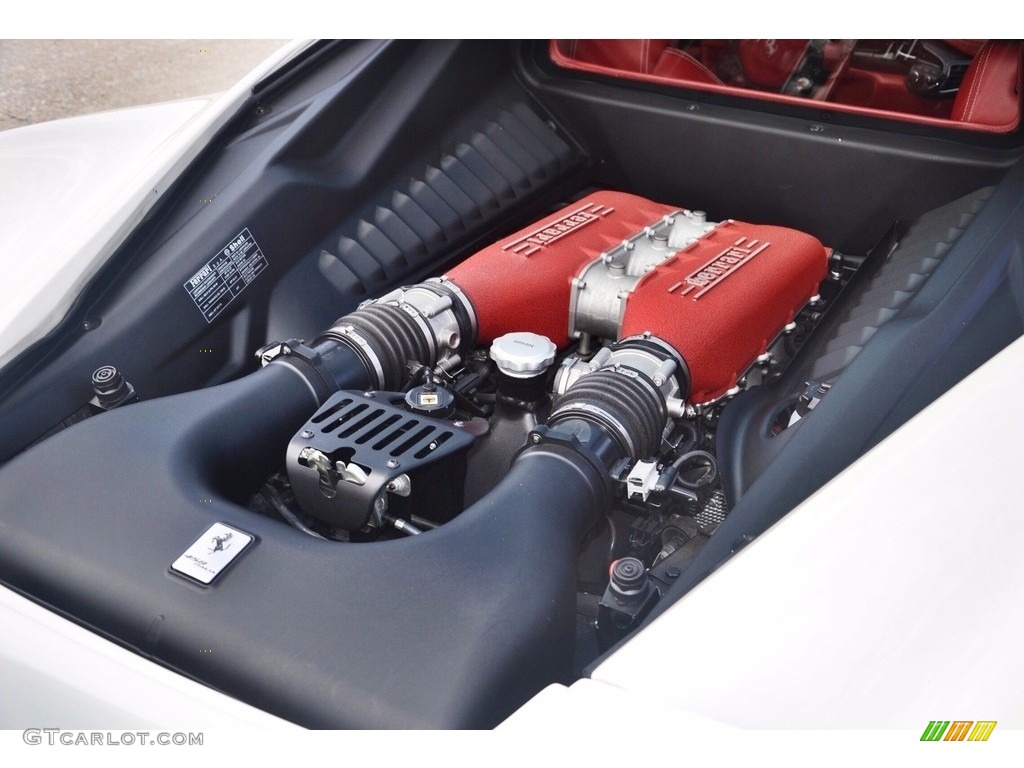 2010 Ferrari 458 Italia Engine Photos