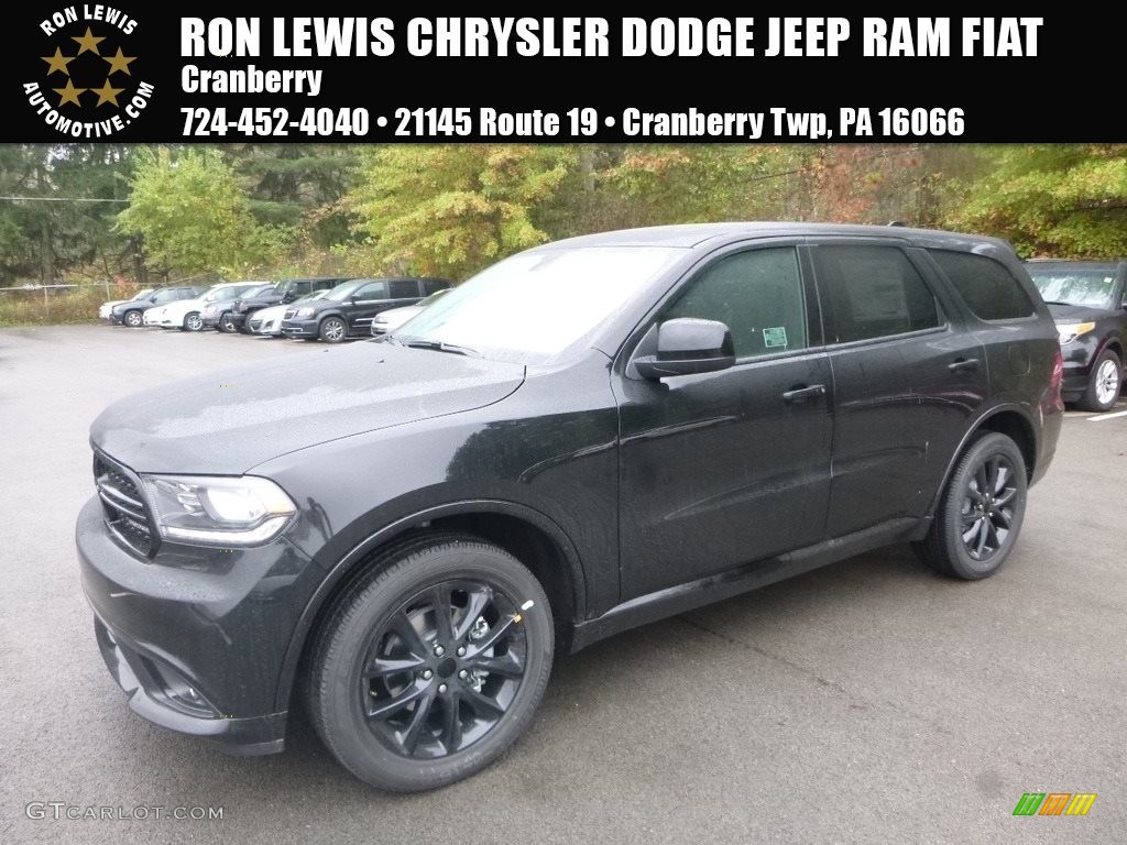 2018 Durango SXT AWD - DB Black Crystal / Black photo #1