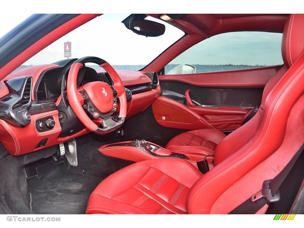 2010 Ferrari 458 Italia Front Seat Photo #123262035