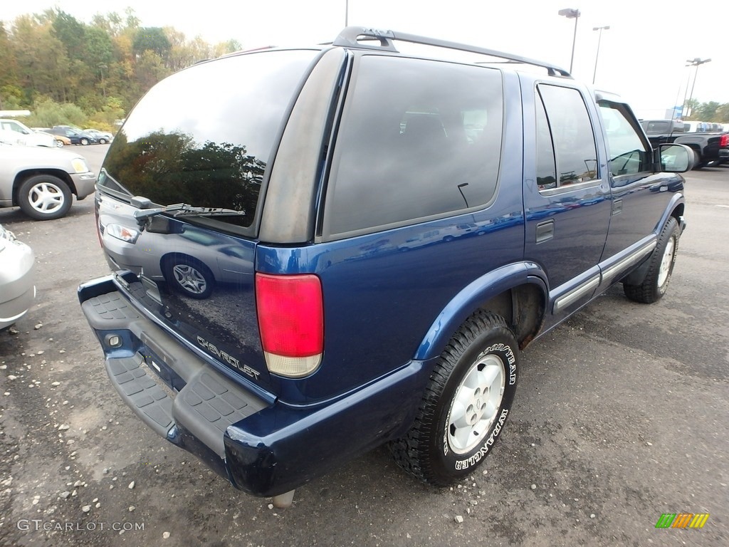 2001 Blazer LS 4x4 - Indigo Blue Metallic / Graphite photo #4