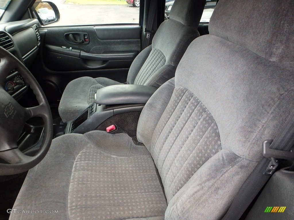 2001 Blazer LS 4x4 - Indigo Blue Metallic / Graphite photo #8