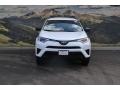 2018 Super White Toyota RAV4 LE AWD  photo #2