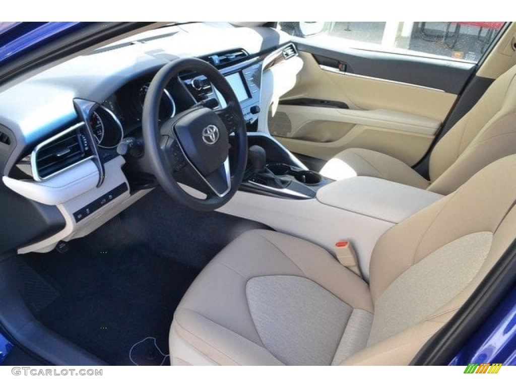 2018 Camry LE - Blue Crush Metallic / Ash photo #5