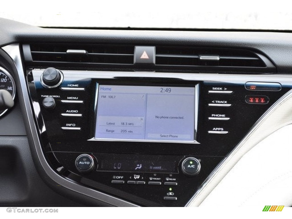 2018 Camry SE - Celestial Silver Metallic / Ash photo #6