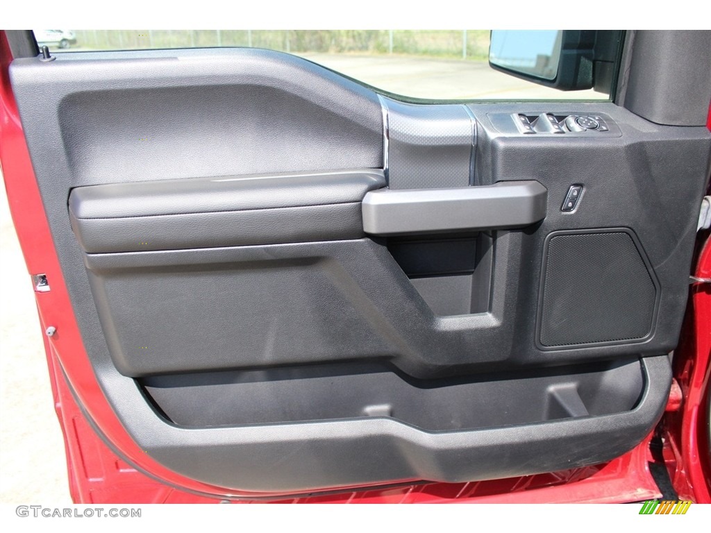 2017 F150 XLT SuperCrew 4x4 - Ruby Red / Black photo #8