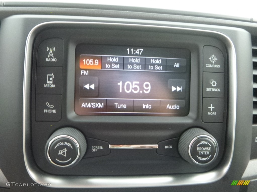 2018 1500 Express Crew Cab 4x4 - Brilliant Black Crystal Pearl / Black/Diesel Gray photo #18