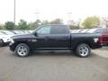 2018 Brilliant Black Crystal Pearl Ram 1500 Express Crew Cab 4x4  photo #2