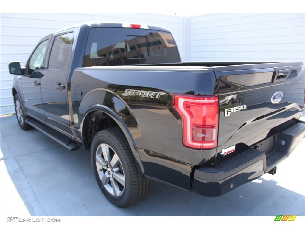 2017 F150 XLT SuperCrew - Shadow Black / Black photo #6
