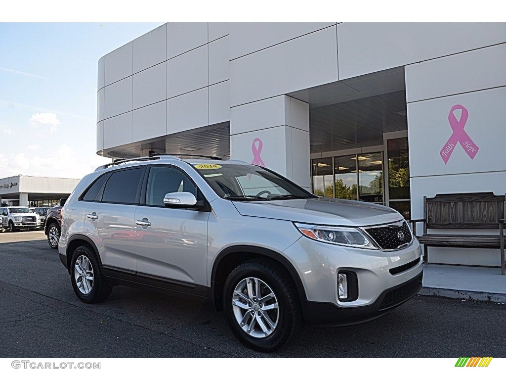 2014 Sorento LX - Satin Metal / Black photo #1